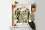Lade das Bild in den Galerie-Viewer, Supersoft Premium BIO French Terry "Lichterwald" groß 0,5 m
