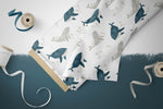 Lade das Bild in den Galerie-Viewer, Frottee Jersey "Lovely Ocean" 0,5 m
