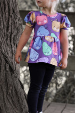 Lade das Bild in den Galerie-Viewer, Supersoft Premium BIO Jersey &quot;Scratchifruit&quot; groß 0,5 m
