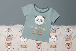 Bügelbild "Jasper Collection" Panda