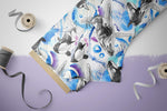 Lade das Bild in den Galerie-Viewer, Frottee Jersey "Jules Whales" 0,5 m
