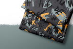 Lade das Bild in den Galerie-Viewer, Design &quot;ABCDEFG&quot; dark Alphabet 0,5 m
