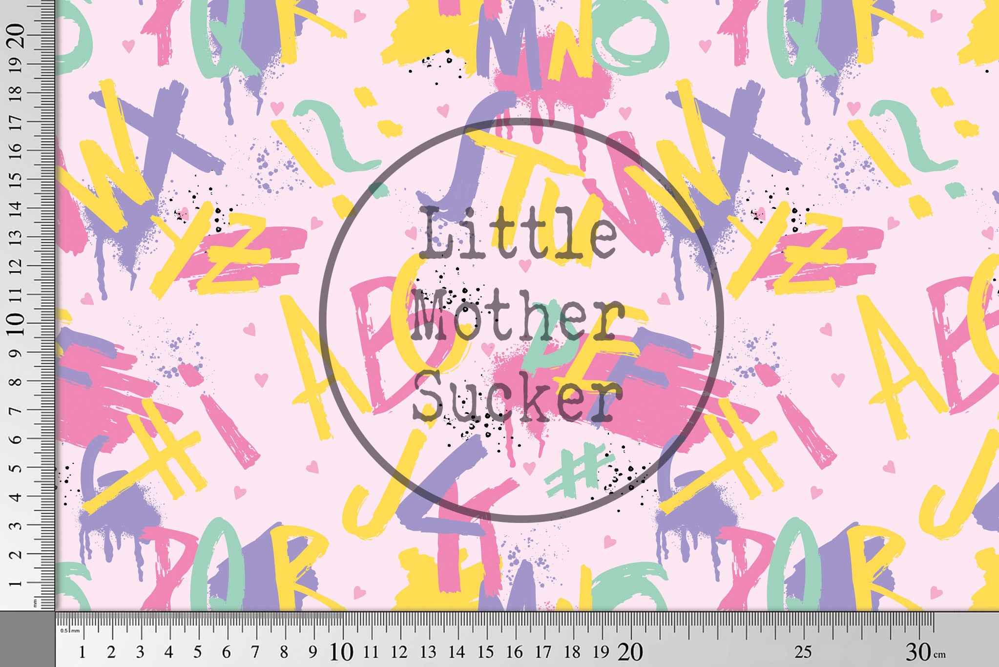 Design "ABCDEFG" COLLECTION 0,5 m