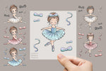 Lade das Bild in den Galerie-Viewer, Bügelbild "Ballerinchen"
