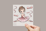 Lade das Bild in den Galerie-Viewer, Bügelbild "Ballerinchen"
