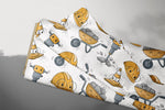 Lade das Bild in den Galerie-Viewer, Supersoft Premium French Terry &quot;Baumeister&quot; gelb groß 0,5 m
