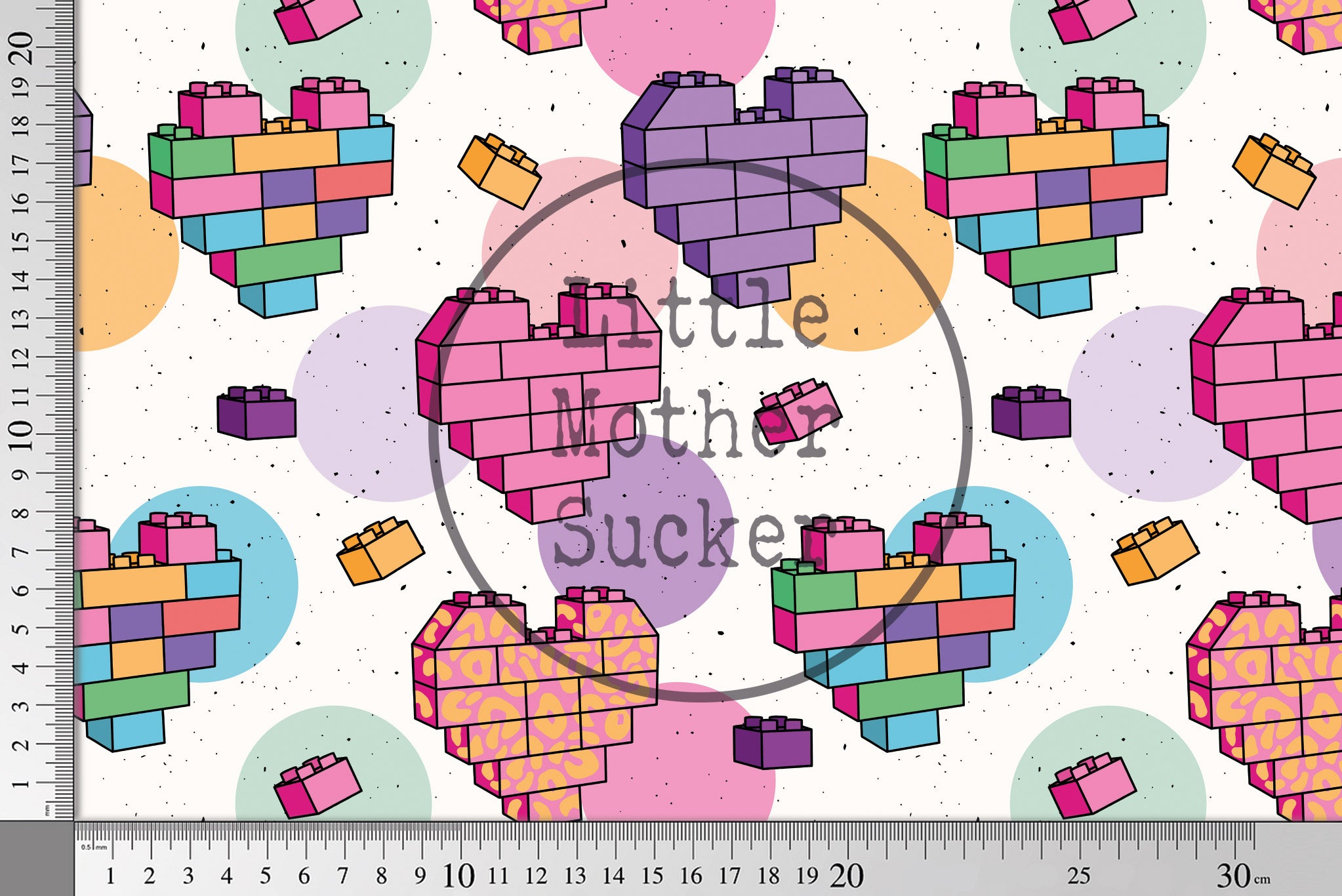Design "Bausteinherz" COLLECTION 0,5 m
