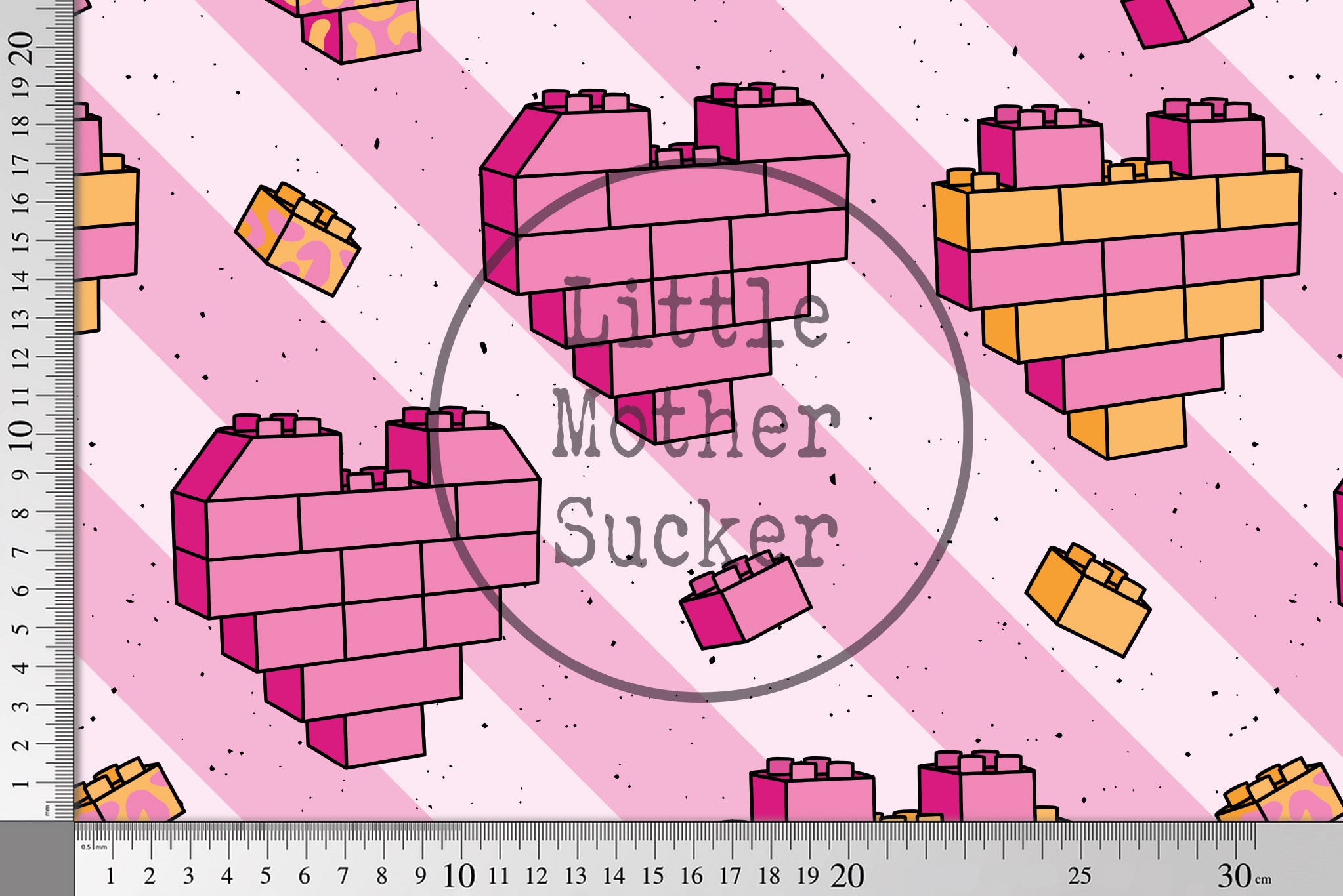 Design "Bausteinherz" COLLECTION 0,5 m