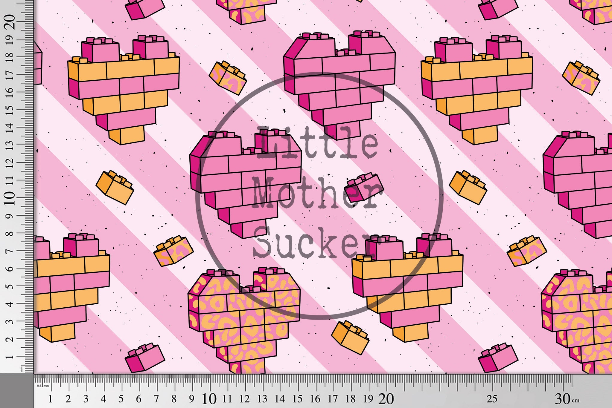 Design "Bausteinherz" COLLECTION 0,5 m