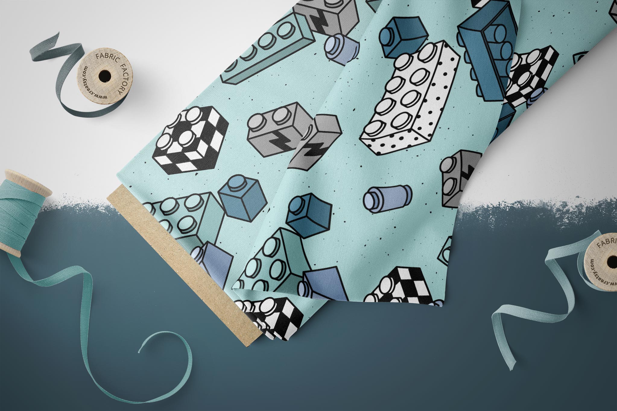 Design "Bausteinchen" 0,5 m