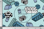 Lade das Bild in den Galerie-Viewer, Design &quot;Bausteinchen&quot; 0,5 m

