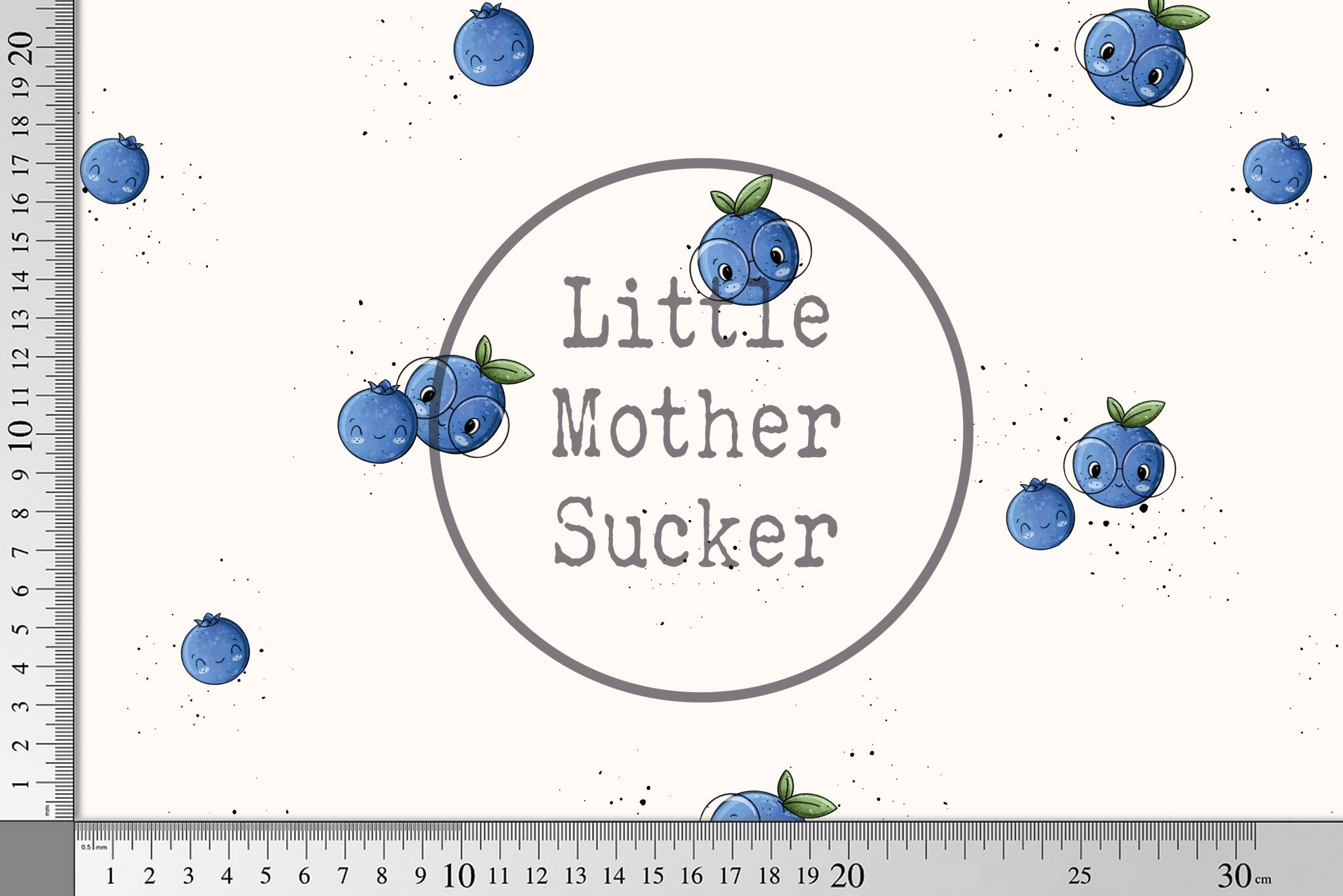 Design "Blaubeerchen Mini" 0,5 m