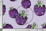 Lade das Bild in den Galerie-Viewer, Supersoft Premium French Terry &quot;Brombeerchen&quot; groß 0,5 m
