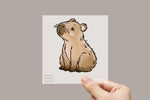 Lade das Bild in den Galerie-Viewer, Bügelbild "Capybara Zeit"
