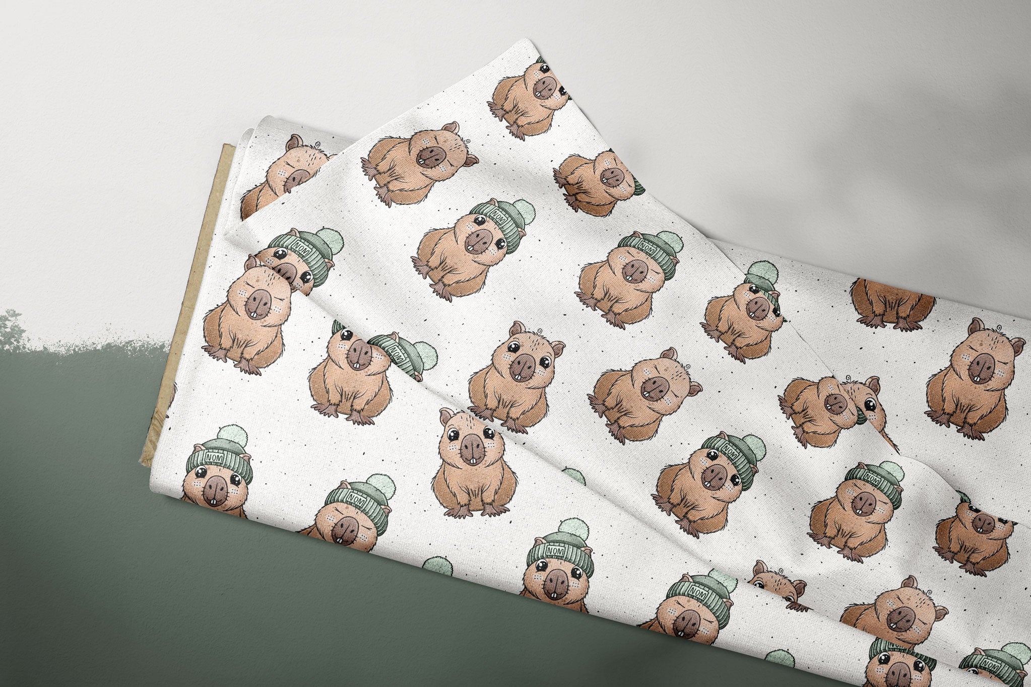 Supersoft Premium BIO Jersey "Capybara" klein 0,5 m