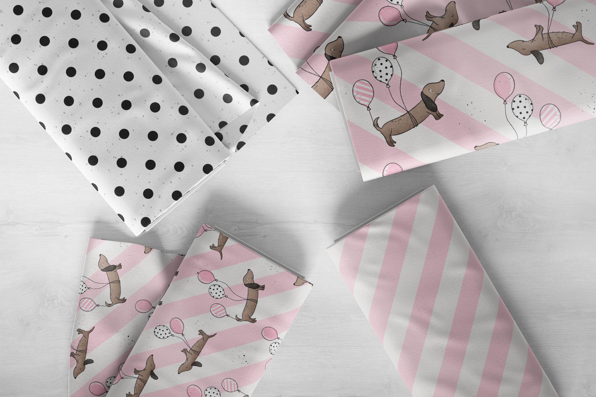 Design "Dackel Party" girl 0,5 m