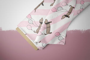 Design "Dackel Party" girl 0,5 m