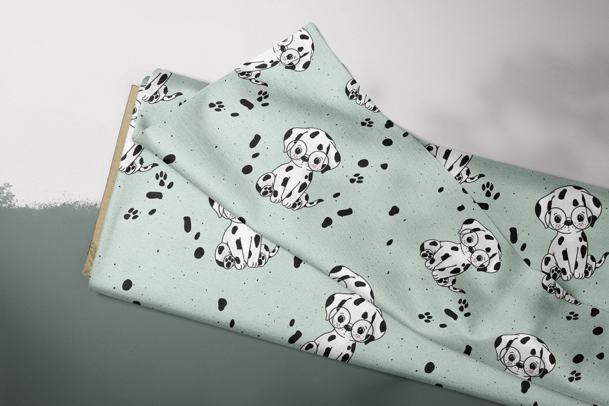 Supersoft Premium Jersey "Dalmatinerchen" Hunde groß 0,5 m