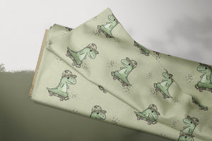 Supersoft Premium French Terry "Dino Skate" camouflage 0,9 m Rest