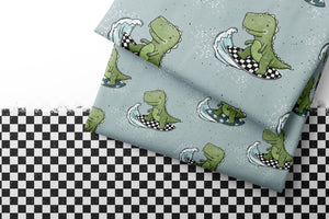 Design "Dino Surfing" seafoam 0,5 m