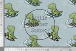 Lade das Bild in den Galerie-Viewer, Design &quot;Dino Surfing&quot; seafoam 0,5 m
