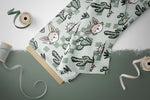 Lade das Bild in den Galerie-Viewer, Supersoft Premium BIO Jersey "Fenneck Desert" grün klein 0,5 m
