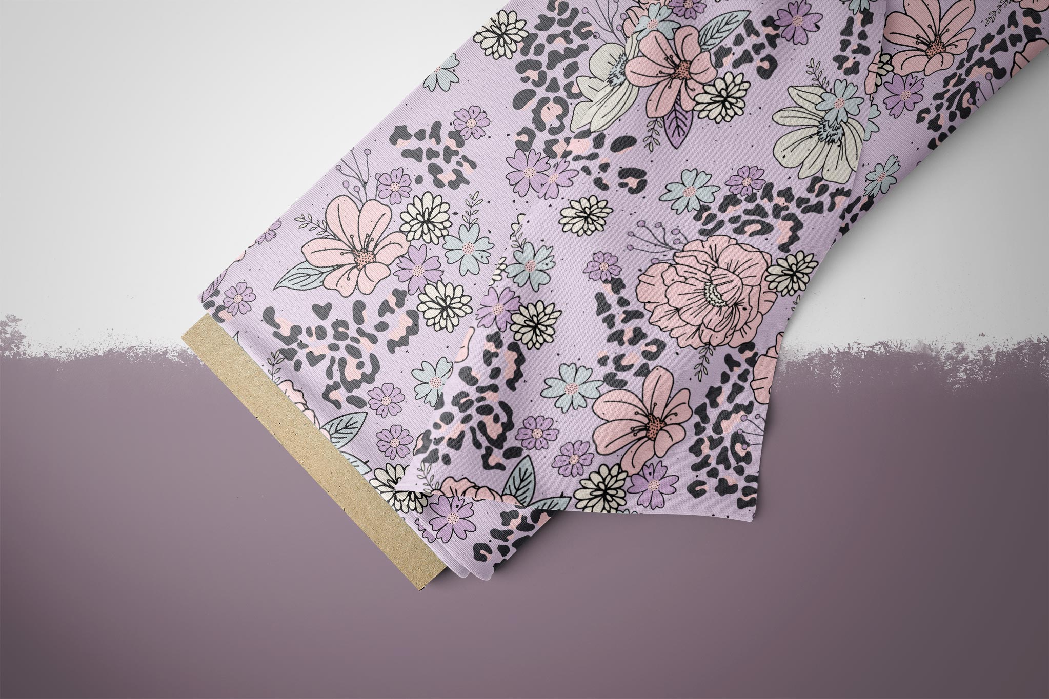 Supersoft Premium Jersey "Floralies" groß 0,5 m