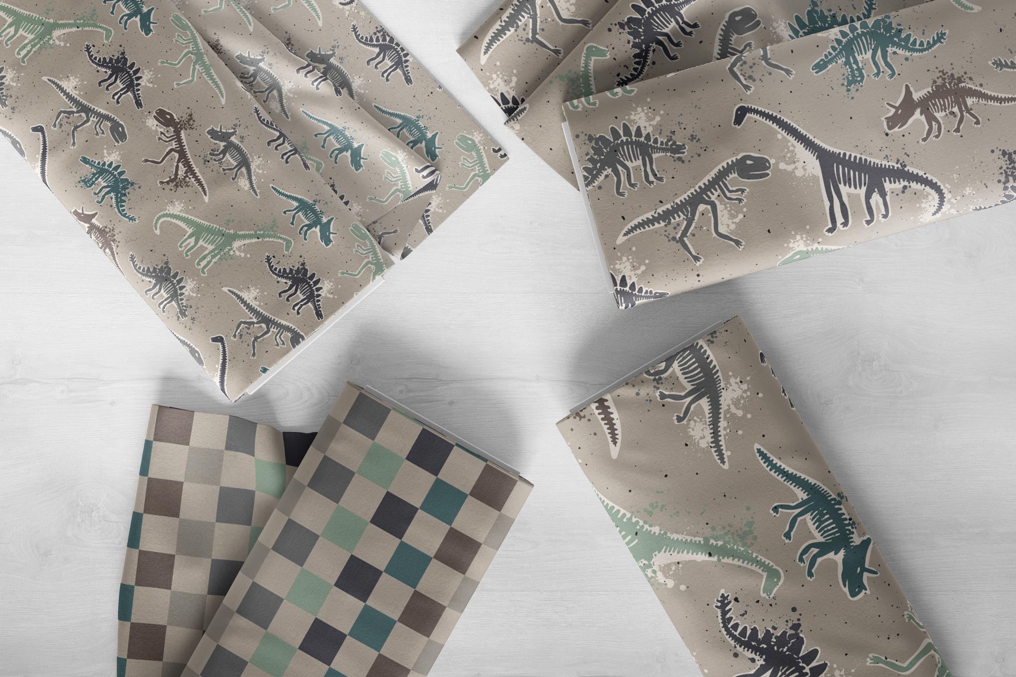 Supersoft Premium BIO French Terry "Fossilien" mittel 0,5 m