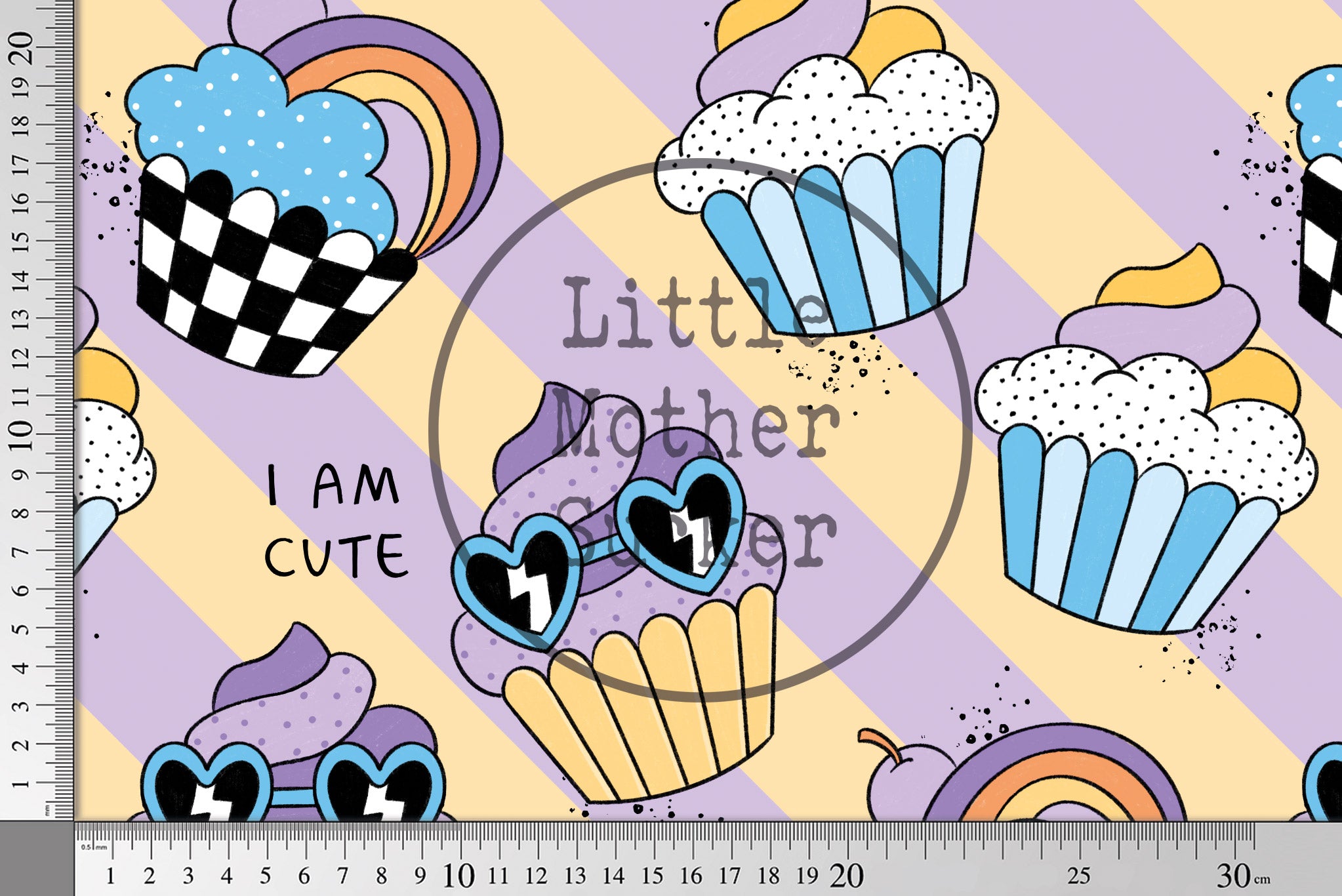 Design "Funky Muffins" 0,5 m