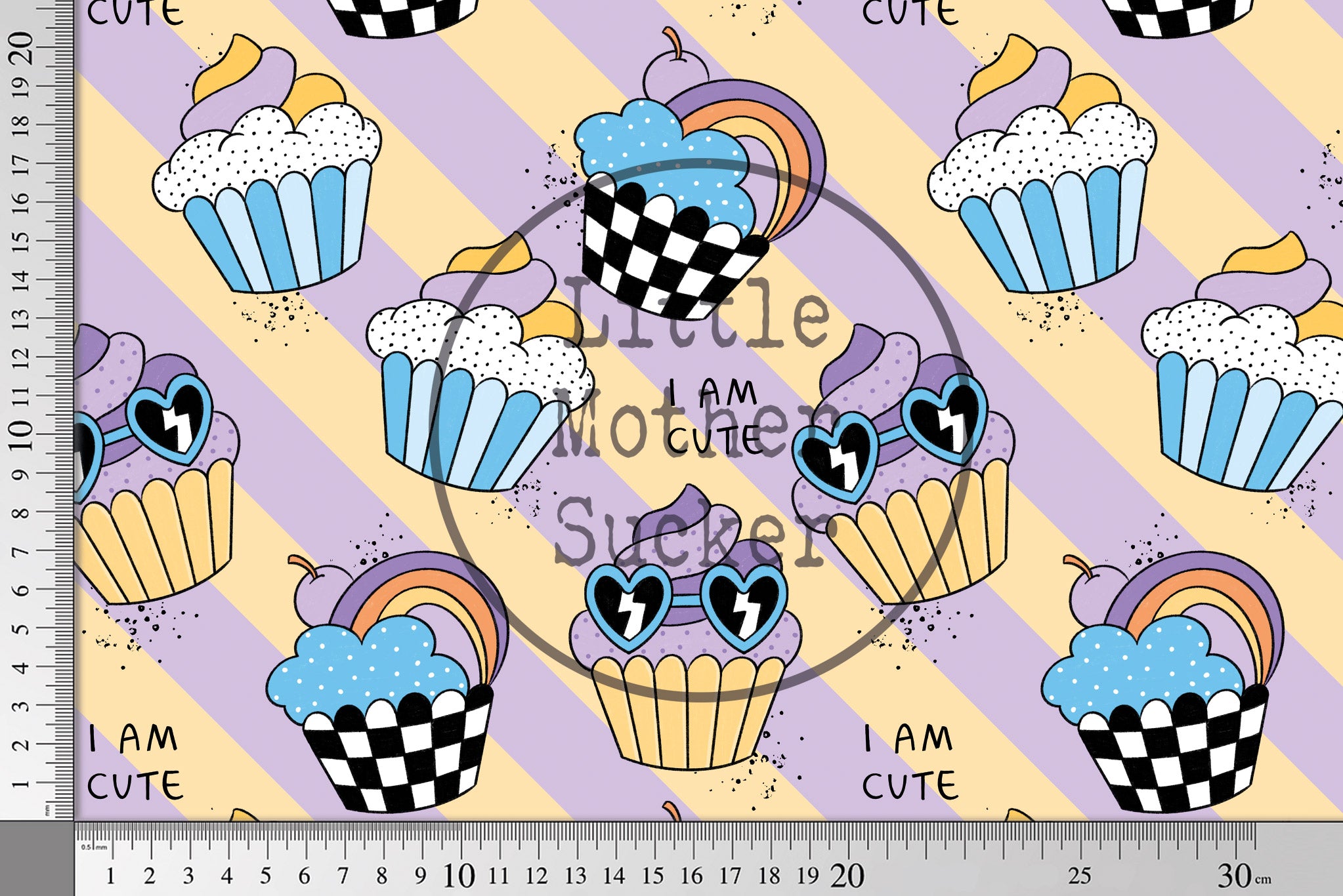 Design "Funky Muffins" 0,5 m