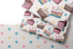 Design "Geburtstags Törtchen" COLLECTION 0,5 m