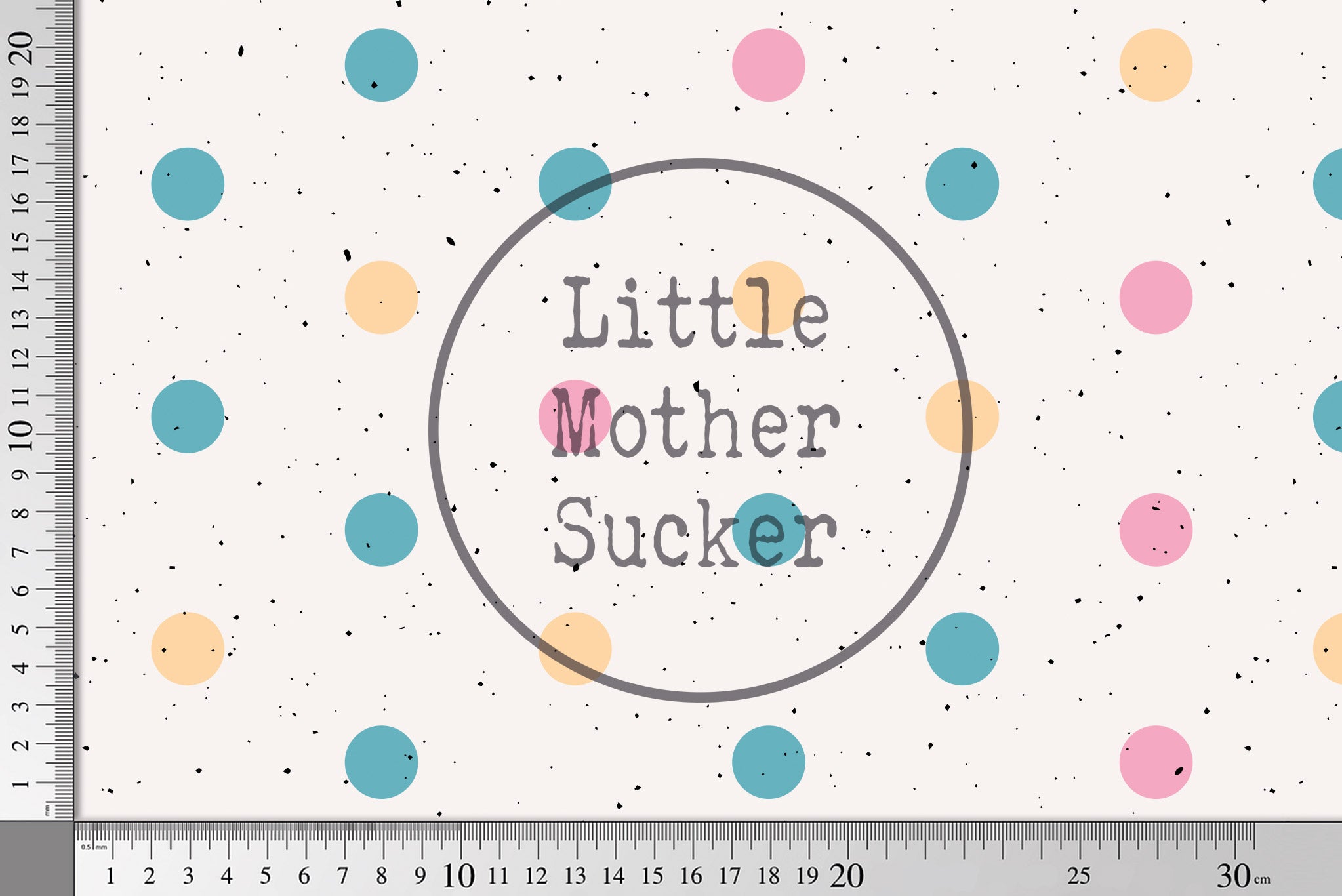 Design "Geburtstags Törtchen" COLLECTION 0,5 m