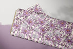 Lade das Bild in den Galerie-Viewer, Supersoft Premium BIO French Terry "Herbstwiese" magenta klein 0,5 m
