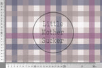 Lade das Bild in den Galerie-Viewer, Supersoft Premium BIO French Terry "Herbstwiese" muted Gingham 0,5 m
