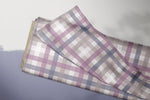 Lade das Bild in den Galerie-Viewer, Supersoft Premium BIO French Terry "Herbstwiese" muted Gingham 0,5 m
