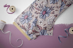 Lade das Bild in den Galerie-Viewer, Supersoft Premium BIO French Terry "Herbstwiese" muted groß 0,5 m
