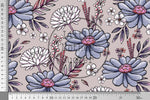 Lade das Bild in den Galerie-Viewer, Supersoft Premium BIO French Terry "Herbstwiese" muted groß 0,5 m
