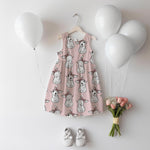 Lade das Bild in den Galerie-Viewer, Design "Hoppeline" rosa 0,5 m
