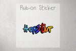 Lade das Bild in den Galerie-Viewer, Rub-on Sticker &quot;Hopster&quot; Schriftzug
