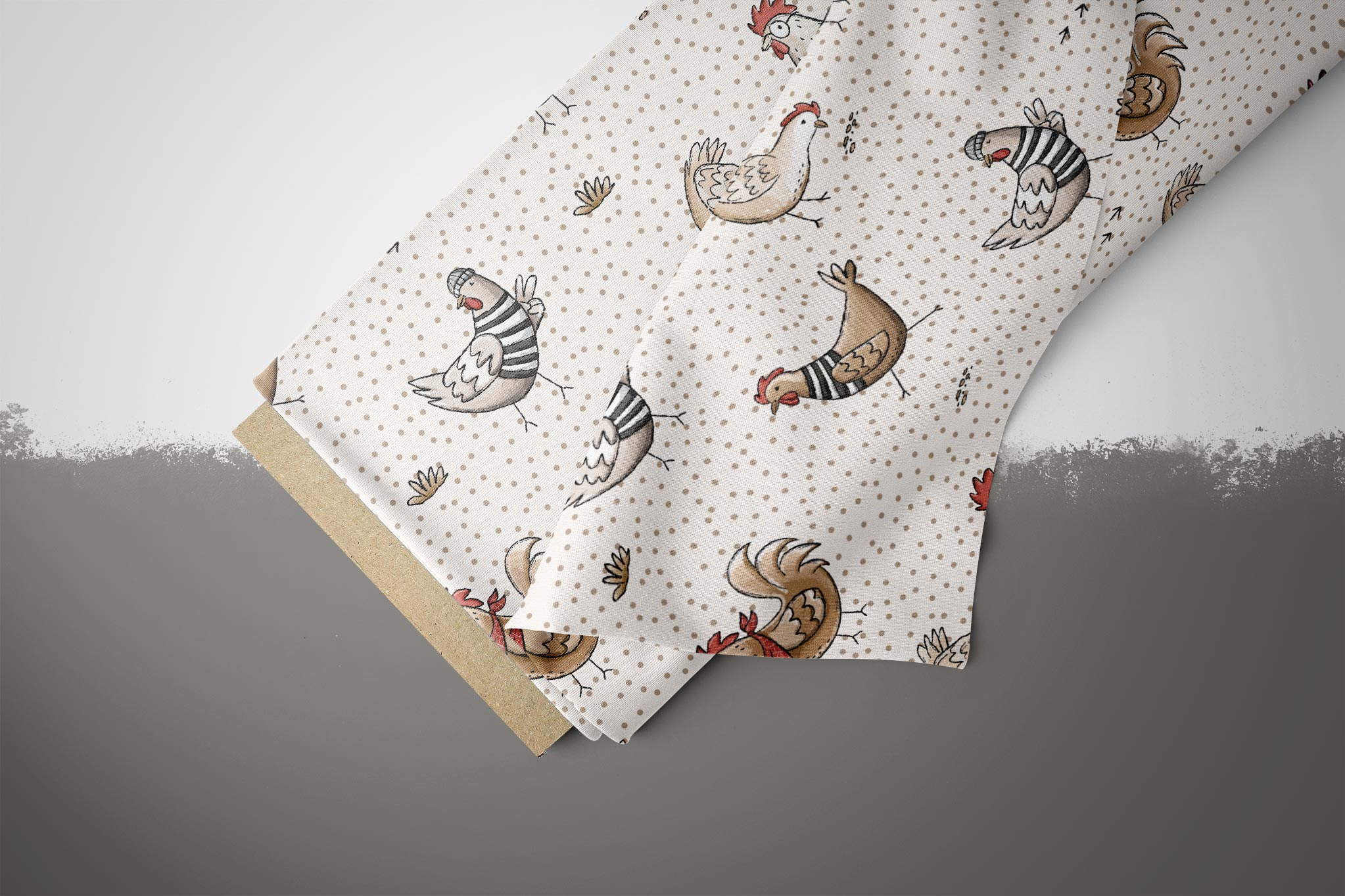 Supersoft Premium Jersey "Hühnertag" cool groß 0,5 m