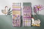 Lade das Bild in den Galerie-Viewer, Supersoft Premium BIO Jersey "Hühnerwiese" groß 0,5 m
