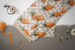 Lade das Bild in den Galerie-Viewer, Supersoft Premium French Terry &quot;Karottchen&quot; 0,5 m Lager
