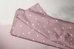 Lade das Bild in den Galerie-Viewer, Supersoft Premium BIO Jersey "Kirschkätzchen" Herzchen blush 0,5 m
