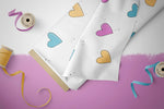 Lade das Bild in den Galerie-Viewer, Supersoft Premium Jersey &quot;Kittycorn&quot; Herzchen groß 0,5 m
