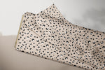 Lade das Bild in den Galerie-Viewer, Supersoft Premium BIO French Terry "Kitty Day" Leo Beige groß 0,5 m
