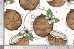 Lade das Bild in den Galerie-Viewer, Supersoft Premium French Terry &quot;Kokosnüsschen&quot; white groß 0,5 m
