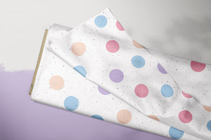 Supersoft Premium Jersey "Konfetti Party" groß 0,5 m
