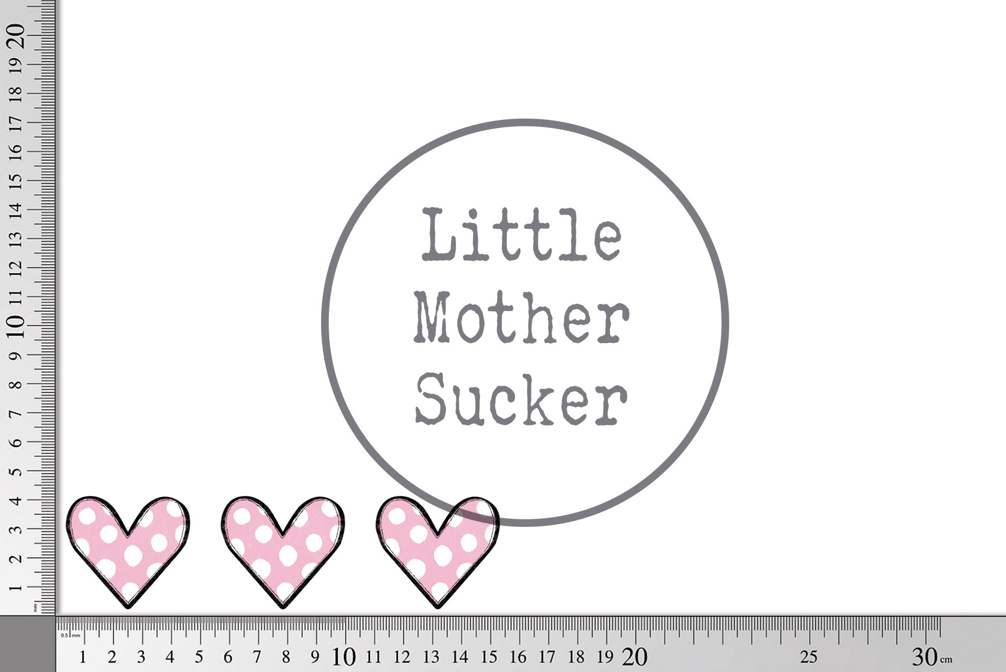 Bügelbild "Leo Kitty Sister Collection" rosa