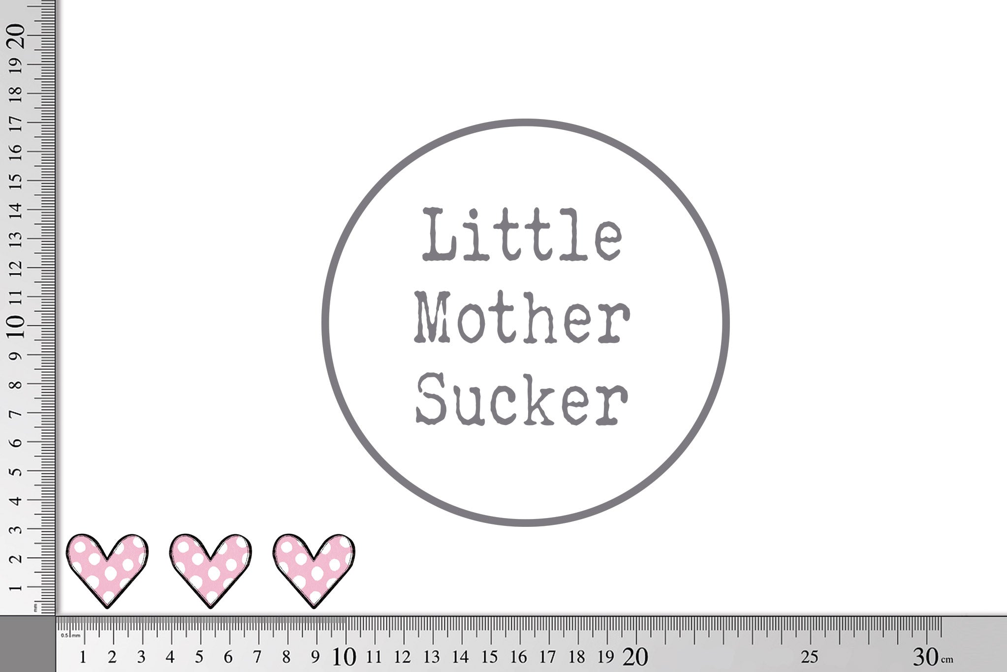 Bügelbild "Leo Kitty Sister Collection" rosa