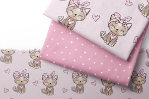 Design "Leo Kitty Sister" Punkte COLLECTION 0,5 m